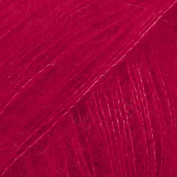 Włóczka Drops Kid-Silk 14 / czerwony / uni color