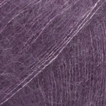 Włóczka Drops Kid-Silk 16 / ciemnofioletowy / uni color