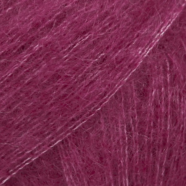 Włóczka Drops Kid-Silk 17 / ciemny róż / uni color