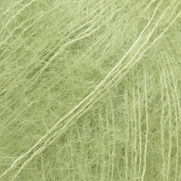 Włóczka Drops Kid-Silk 18 / zielone jabłuszko/ uni color