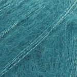 Włóczka Drops Kid-Silk 24 / petrol / uni color