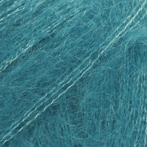 Włóczka Drops Kid-Silk 24 / petrol / uni color
