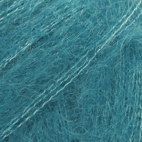 Włóczka Drops Kid-Silk 24 / petrol / uni color