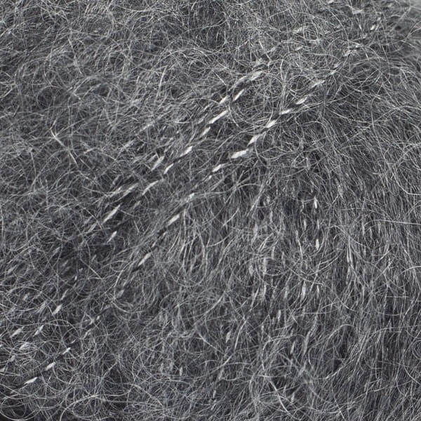 Włóczka Drops Kid-Silk 22 / ciemny szary / uni color