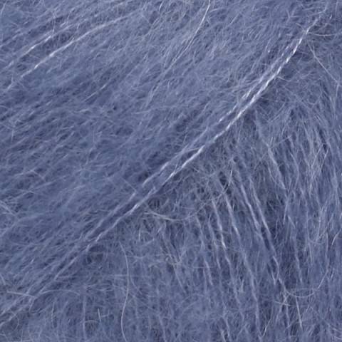 Włóczka Drops Kid-Silk 39 / burzowy niebieski / uni colour
