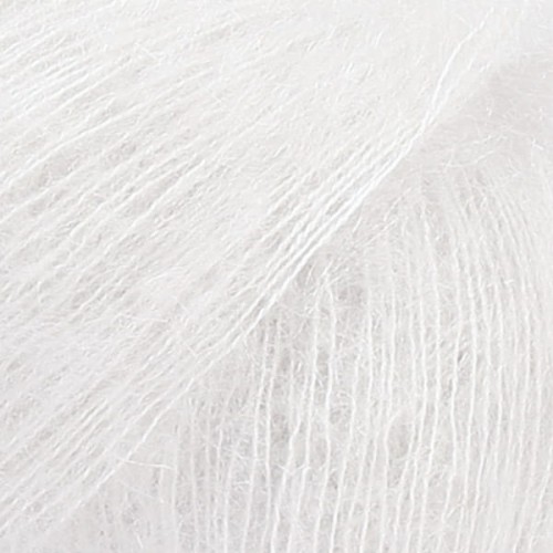 Włóczka Drops Kid-Silk 38 / kreda / uni color