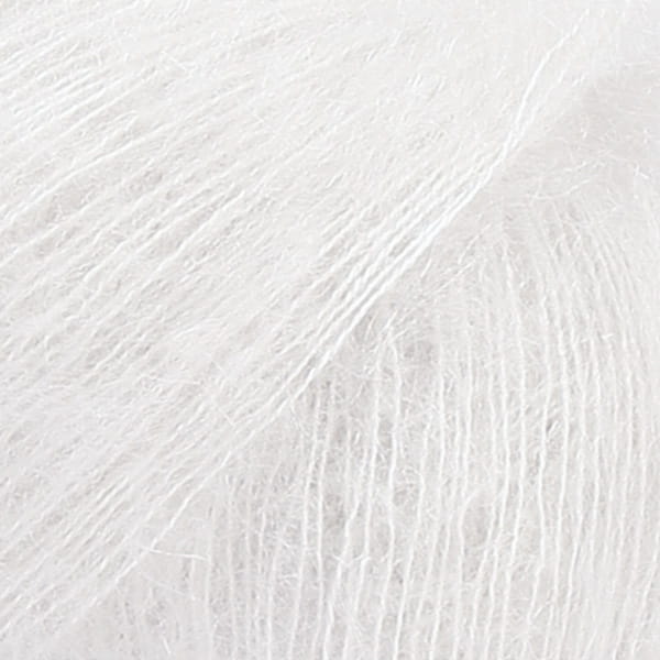 Włóczka Drops Kid-Silk 38 / kreda / uni color