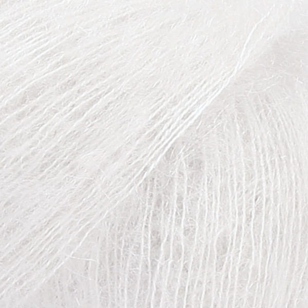 Włóczka Drops Kid-Silk 38 / kreda / uni color