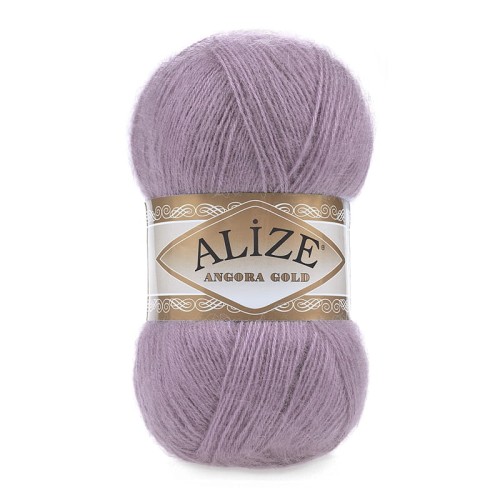 Włóczka Alize Angora Gold 312 / blady fiolet