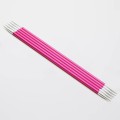 Druty do skarpet KnitPro Zing double-pointed 20 cm - metalowe
