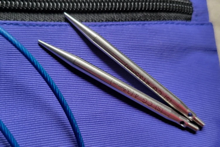 Zestaw drutów wymiennych ChiaoGoo Twist Shorties S / 12 par drutów / 5 i 8 cm / 3,5- 5,0 mm / 7230-S