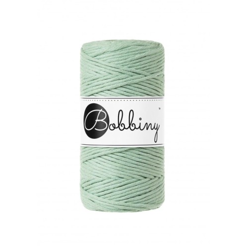 Sznurek skręcany bawełniany Bobbiny Macrame Cord / Aloesowy / Aloes / 3mm / 100m