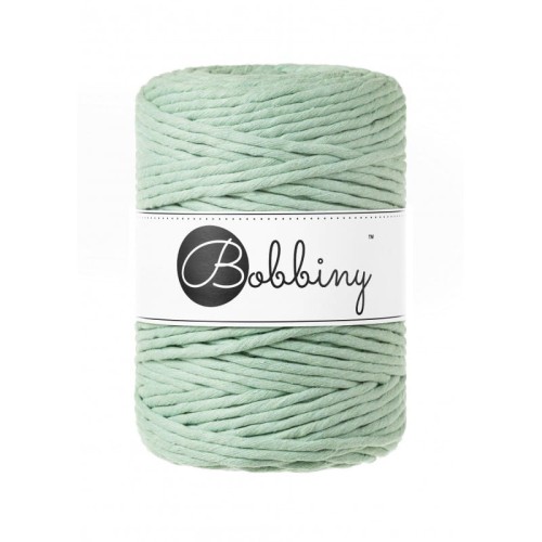 Sznurek skręcany bawełniany Bobbiny Macrame Cord / Aloesowy / Aloes / 5mm / 100m