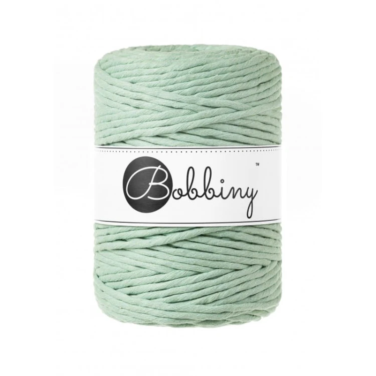 Sznurek skręcany bawełniany Bobbiny Macrame Cord / Aloesowy / Aloes / 5mm / 100m