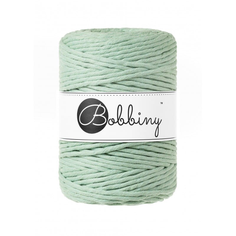 Sznurek skręcany bawełniany Bobbiny Macrame Cord / Aloesowy / Aloes / 5mm / 100m
