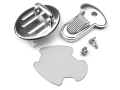 Zapięcie do torebki / nikiel / 25 x 32 mm / 2 szt / 080722