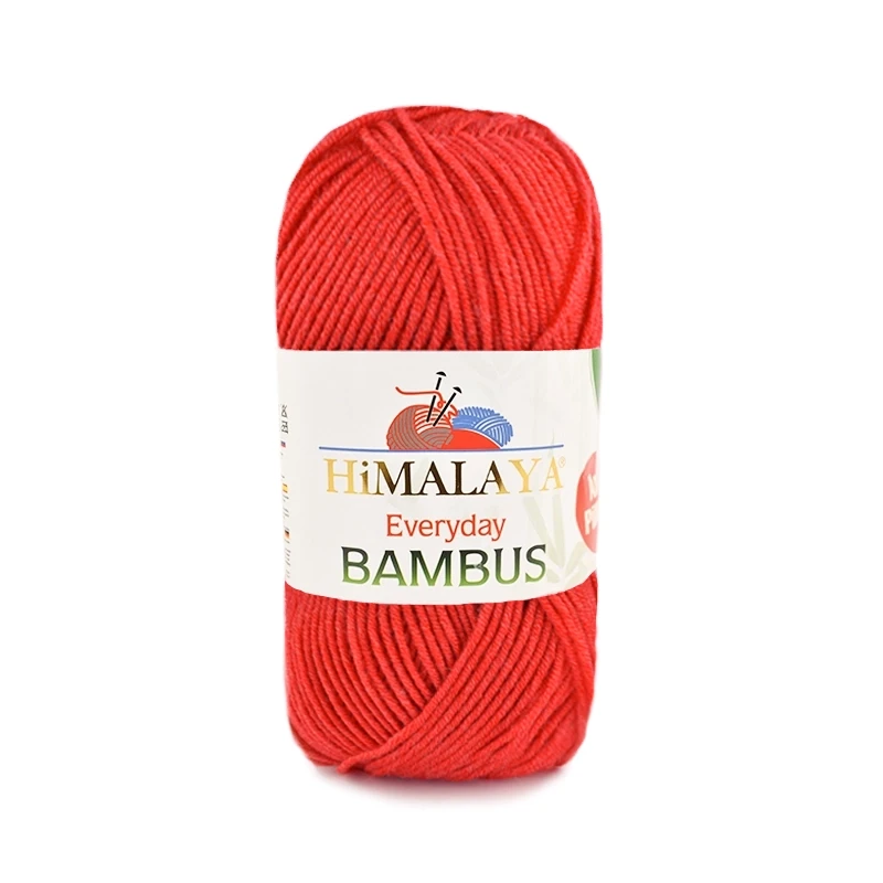 Włóczka Himalaya Everyday Bambus 15 / czerwień