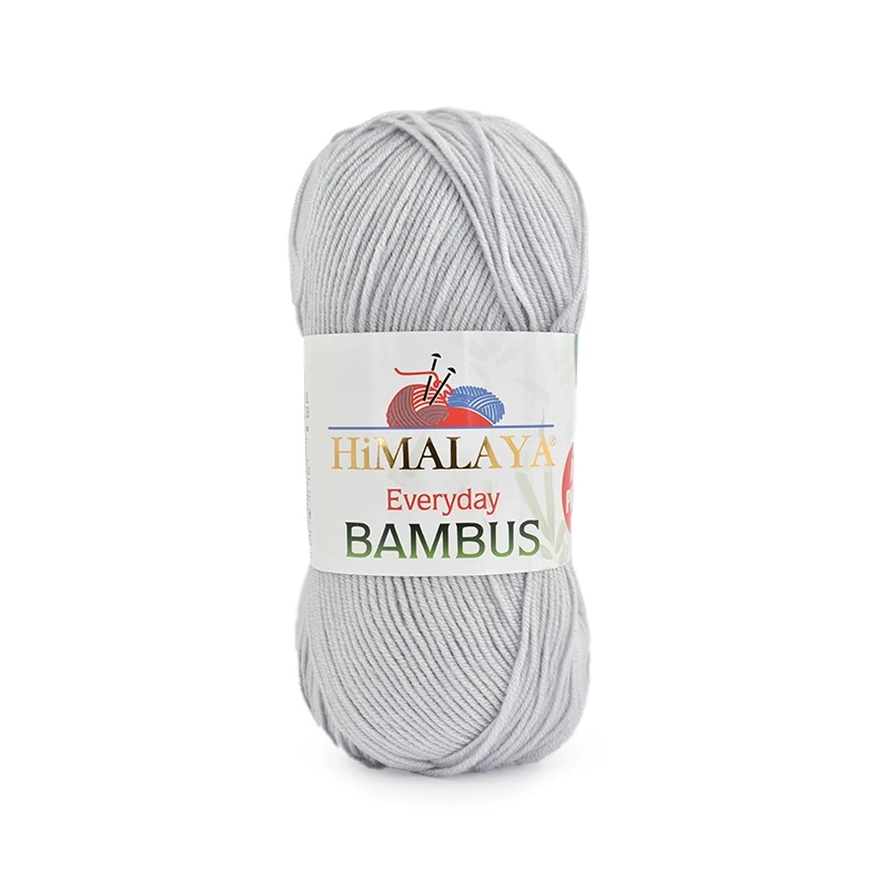 Włóczka Himalaya Everyday Bambus 39 / jasny szary