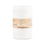 Włóczka Stenli Raffia 12 / rafia papierowa / biały