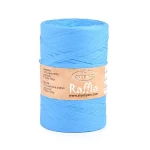 Włóczka Stenli Raffia 16 / rafia papierowa / cyjan