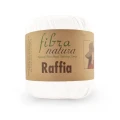 Włóczka Fibranatura Raffia 116-01 / rafia papierowa / biel