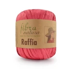 Włóczka Fibranatura Raffia 116-06 / rafia papierowa / malinowy róż