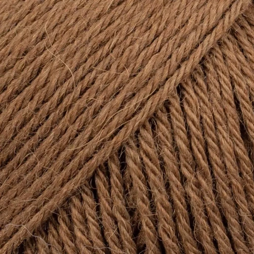 Włóczka skarpetkowa Drops Nord 22 / kasztanowy / uni colour