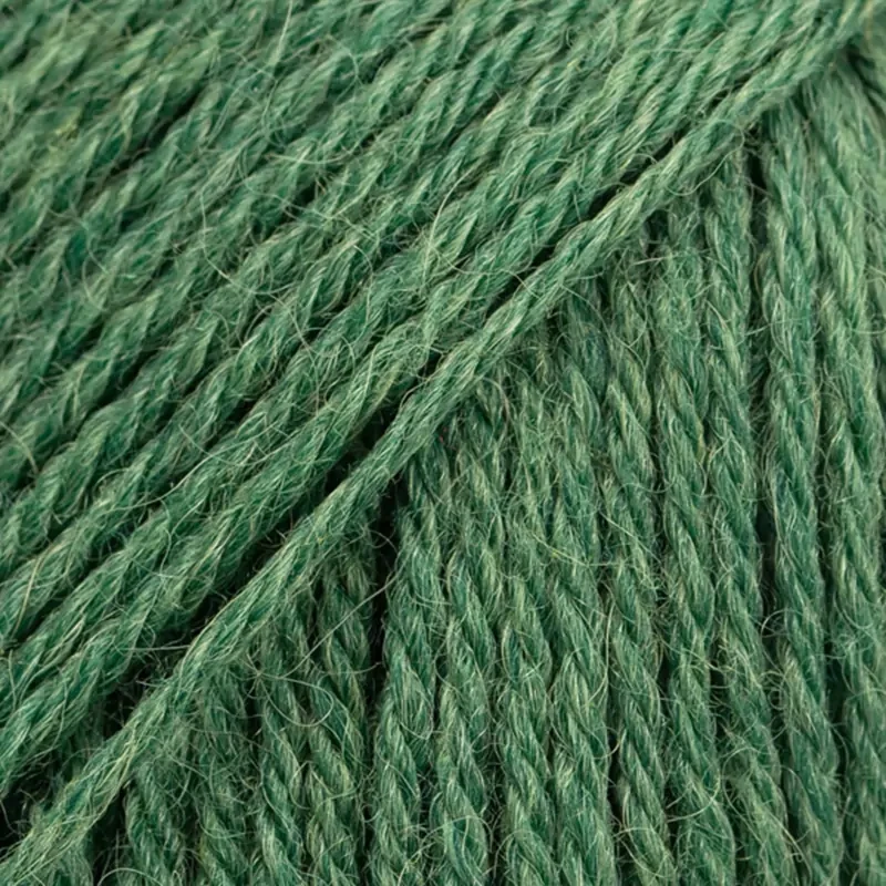 Włóczka skarpetkowa Drops Nord 19 / zielony leśny / uni colour