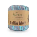 Włóczka Fibranatura Raffia Multi 117-14 / rafia papierowa