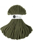 Sznurek pleciony bawełniany Bobbiny Jumbo / Awokado / Avocado / 9mm / 100m