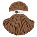 Sznurek pleciony bawełniany Bobbiny Jumbo / Karmel / Caramel / 9mm / 100m
