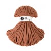 Sznurek pleciony bawełniany Bobbiny Jumbo / Terracotta / 9mm / 100m