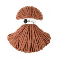 Sznurek pleciony bawełniany Bobbiny Jumbo / Terracotta / 9mm / 100m