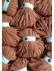Sznurek pleciony bawełniany Bobbiny Jumbo / Terracotta / 9mm / 100m