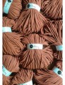 Sznurek pleciony bawełniany Bobbiny Jumbo / Terracotta / 9mm / 100m