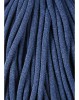 Sznurek pleciony bawełniany Bobbiny Jumbo / Jeansowy / Jeans / 9mm / 100m