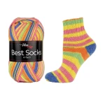 Příze ponožková Vlna-Hep Socks Best 4-fach 7357