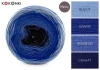 KOKONEK Merino 358 Depth of the Lake - błękit/szafir/niebieski/granat