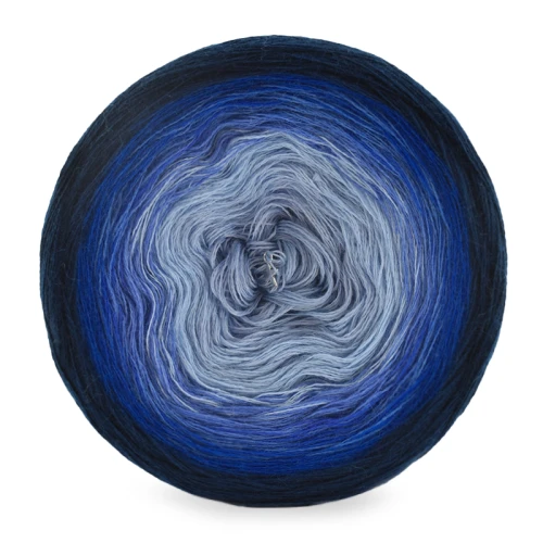 KOKONEK Merino 325 Sea Stories - Granat/szafir/niebieski/błękit/jasne indygo