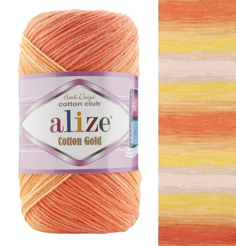 Włóczka Alize Cotton Gold Batik - 7687