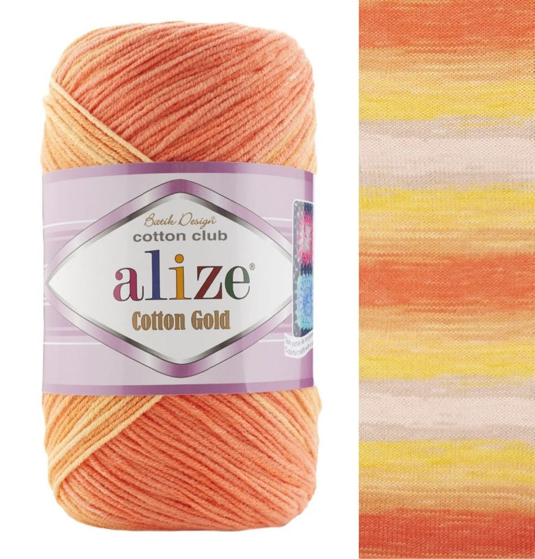 Włóczka Alize Cotton Gold Batik - 7687