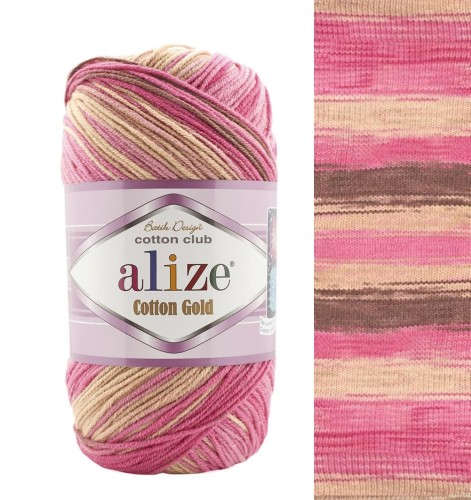 Włóczka Alize Cotton Gold Batik - 7829