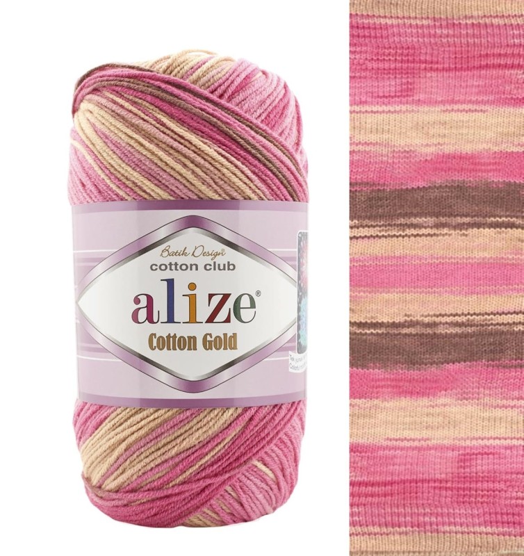 Włóczka Alize Cotton Gold Batik - 7829