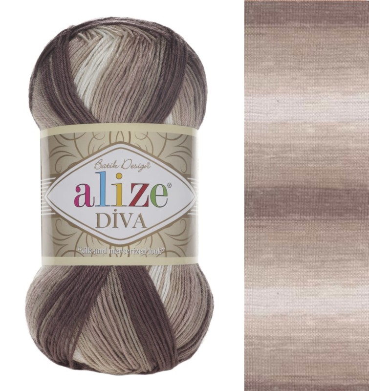 Włóczka Alize Diva Batik 1815