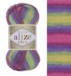Włóczka Alize Diva Batik 3241