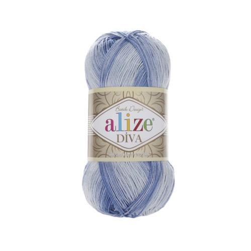 Włóczka Alize Diva Batik 3282