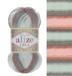 Włóczka Alize Diva Batik  5550