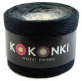 KOKONEK A294 Czerń/ciemny szary/szary/krem