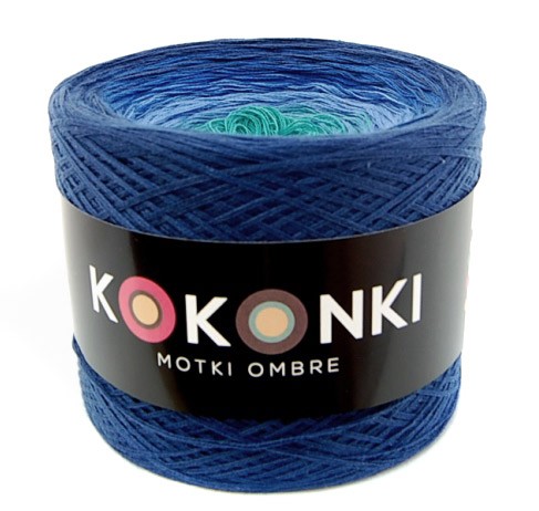 KOKONEK A429 Granat/szafir/niebieski/szmaragd