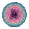 KOKONEK_Classic B178 Dandelion charm - Jasny petrol/patyna/malinowy róż/wrzos/jasny fiolet
